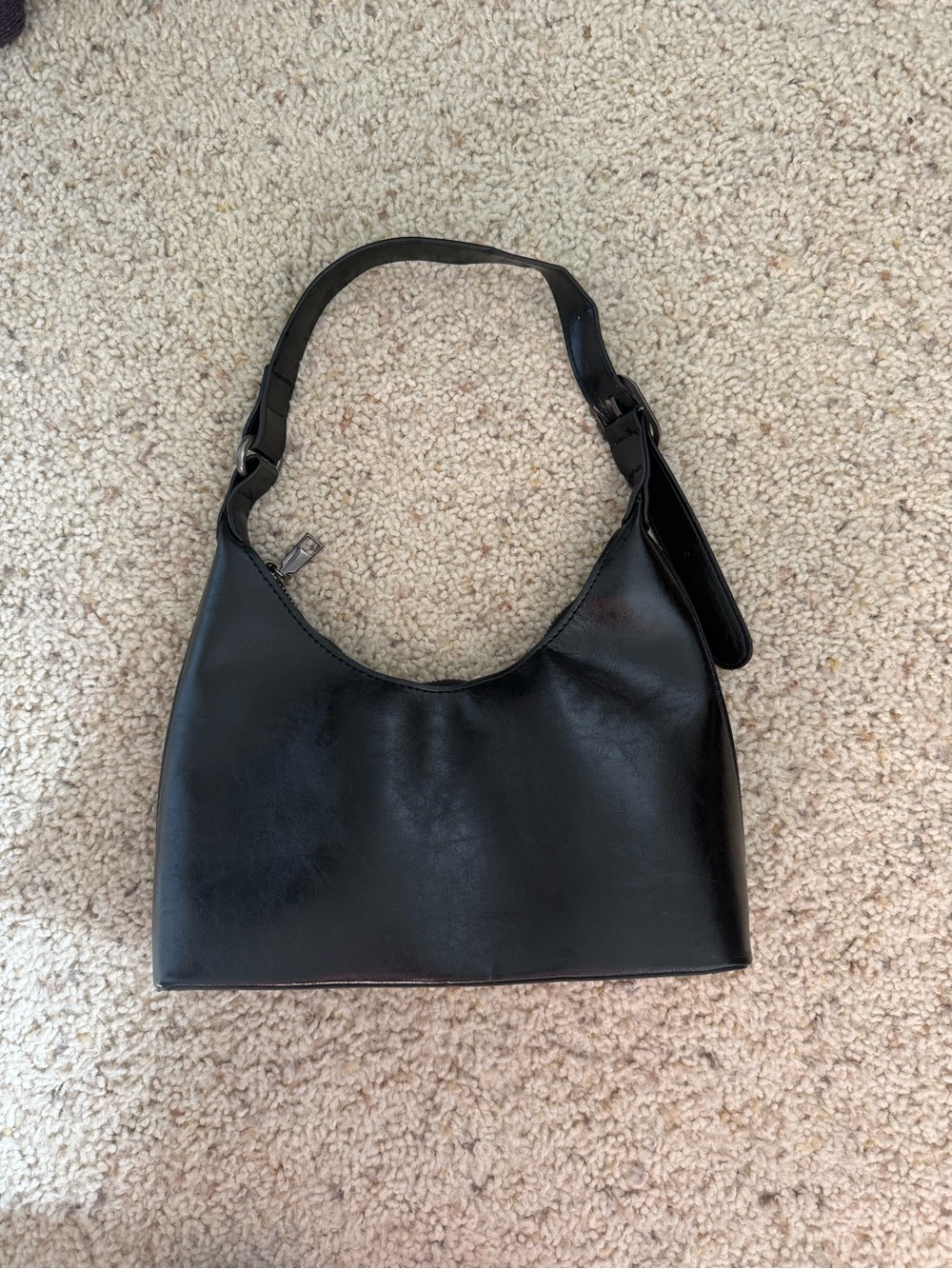 PacSun Black Shoulder Bag with Top Handle